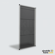 Yatay Plise Sineklik Sistemi (Pencere)