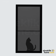 İçe Açılır Kapı İçin Kedi Sinekliği (Kapı)