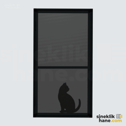 İçe Açılır Kapı İçin Kedi Sinekliği (Kapı)