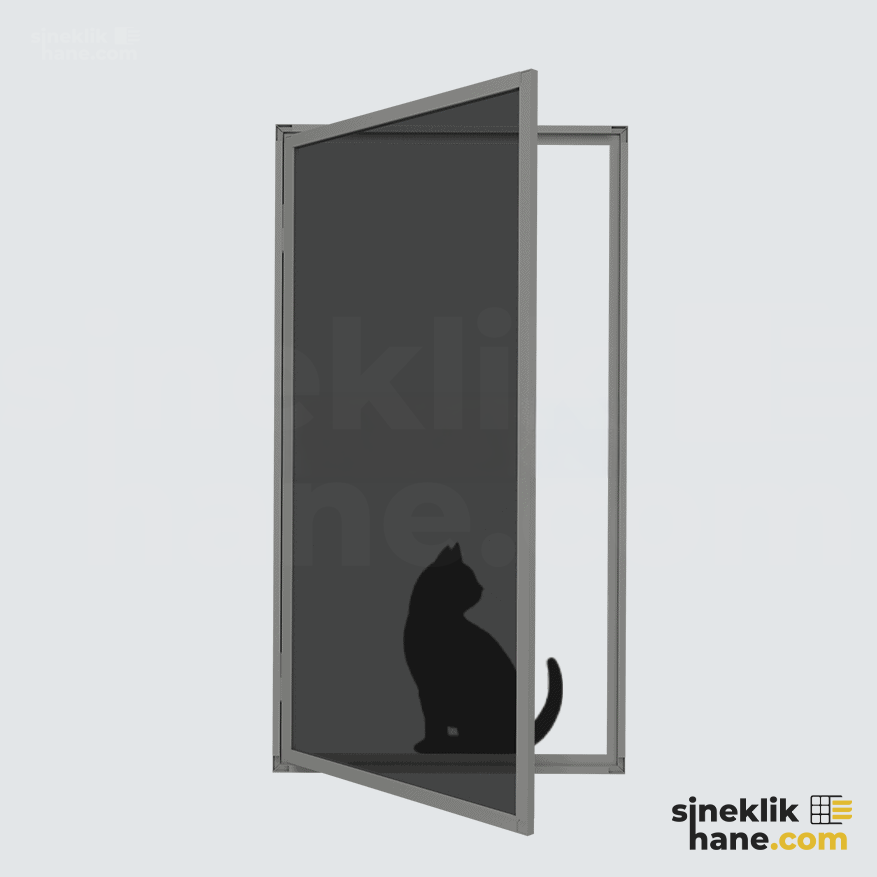 İçe Açılır Pencere İçin Kedi Sinekliği