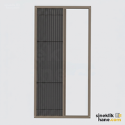 Yatay Plise Sineklik Sistemi (Pencere)