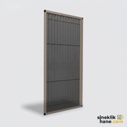 Yatay Plise Sineklik Sistemi (Pencere)