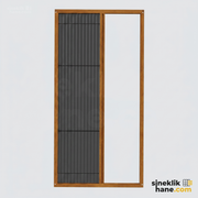 Yatay Plise Sineklik Sistemi (Pencere)