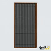 Yatay Plise Sineklik Sistemi (Pencere)