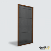 Yatay Plise Sineklik Sistemi (Pencere)