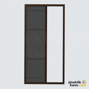 Yatay Plise Sineklik Sistemi (Pencere)