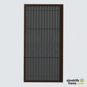 Yatay Plise Sineklik Sistemi (Pencere)