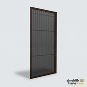 Yatay Plise Sineklik Sistemi (Pencere)